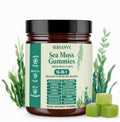Sea Moss Gummies 16-in-1, with Black Seed Oil, Ashwagandha & Elderberry | Organic Irish Sea Moss Supplement for Men & Women | Daily Support with Manuka, Burdock Root & Vitamins C & D3, 30 Gummies - TrustMedUSA