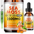 Sea Moss Liquid Drops: Organic Irish Sea Moss 2500mg with Turmeric, Bladderwrack - TrustMedUSA