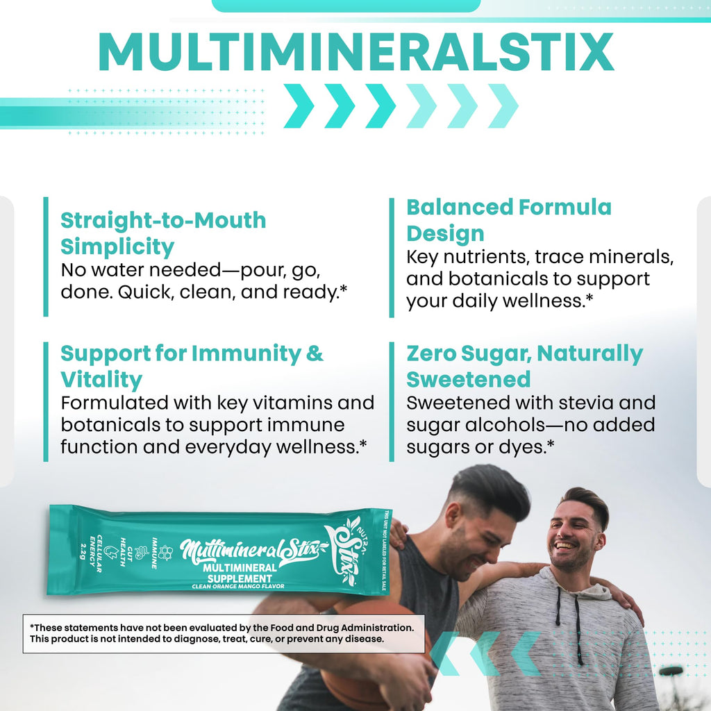 Sea Moss Powder Elderberry Ashwagandha Chlorella Manuka Honey VitaminD3 Vitamin C Zinc Spirulina Iodine Greens Detox Immune Support Sugar Free Hydration Powder Drink Mix – 20 Sticks - TrustMedUSA