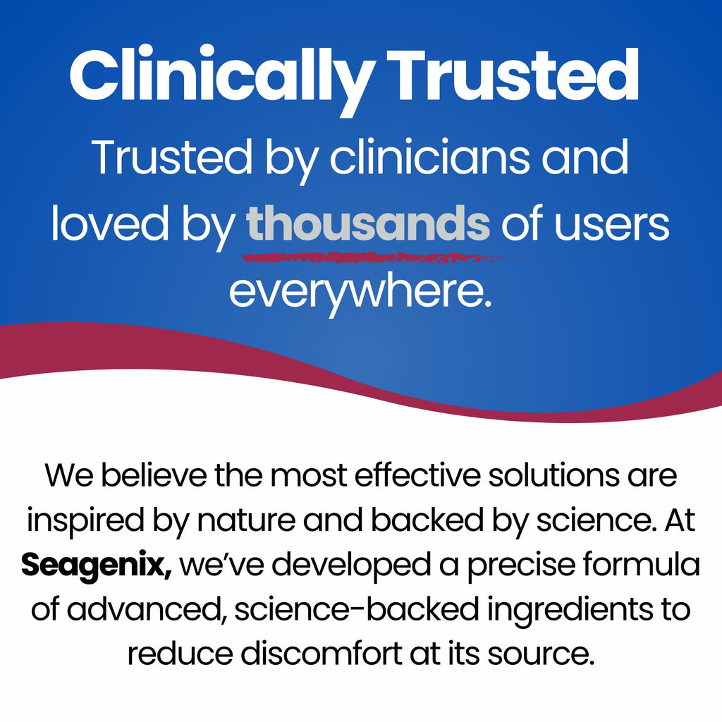 Seagenix Extra Strength Joint Relief Foam – Next Generation Fast-Acting Magnesium Formula for Joint Stiffness & Mobility Support – Engineered to Outperform Legacy Foams - TrustMedUSA