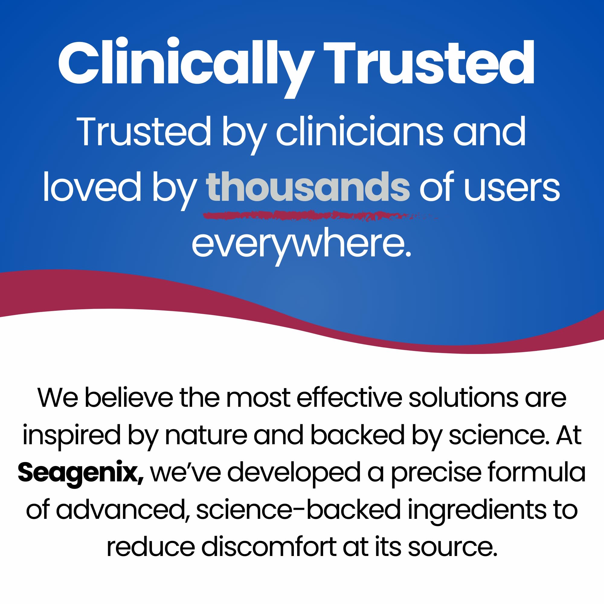 Seagenix Extra Strength Joint Relief Foam – Next Generation Fast-Acting Magnesium Formula for Joint Stiffness & Mobility Support – Engineered to Outperform Legacy Foams - TrustMedUSA