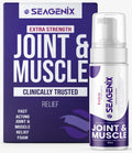 Seagenix Extra Strength Muscle + Joint Foam - Magnesium | Boswellia | Arnica | Formula - Joint and Muscle Relief – Ease Inflamed Joints and Muscles - All Natural – Joints + Muscle Relief - TrustMedUSA