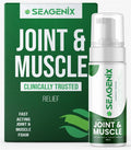 Seagenix Menthol Relief Muscle and Joint Foam - Magnesium Spray Menthol Formula - Joint and Muscle Relief – Relax Tight Muscles – Ease Muscle Cramps Fast - All Natural – Relief for Legs, Neck, Back. - TrustMedUSA