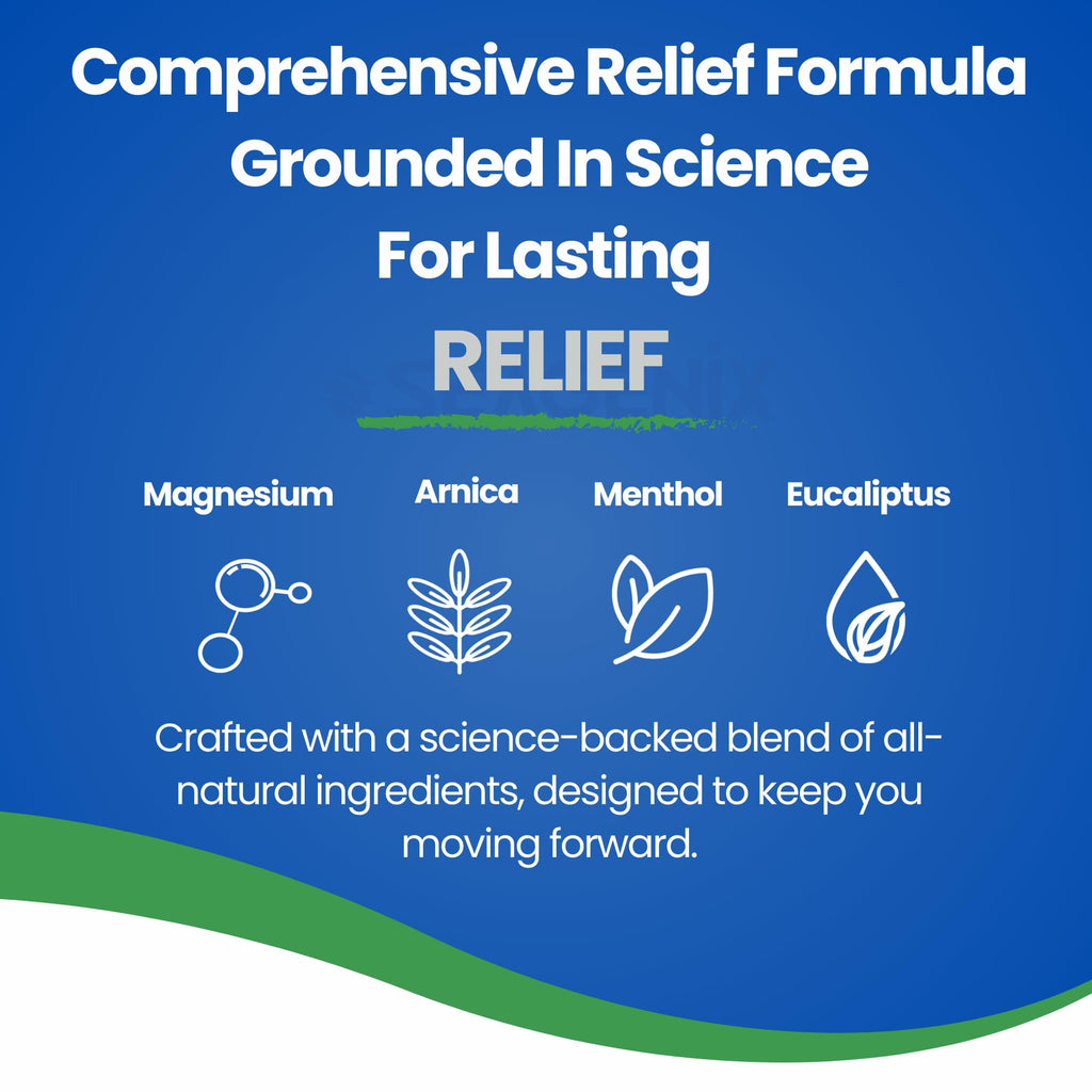 Seagenix Menthol Relief Muscle and Joint Foam - Magnesium Spray Menthol Formula - Joint and Muscle Relief – Relax Tight Muscles – Ease Muscle Cramps Fast - All Natural – Relief for Legs, Neck, Back. - TrustMedUSA