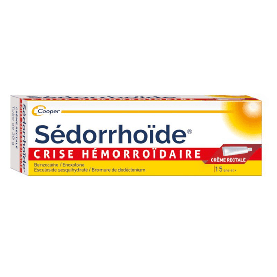 Sedorrhoide hemorrhoidal crisis - rectal cream - COOPER - TrustMedUSA