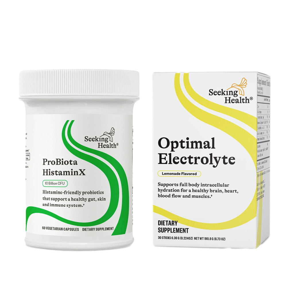 Seeking Health ProBiota HistaminX - Digestion Supplement for Gut Health Support - Support Histamine with Lactobacillus Plantarum & Lactobacillus Salivarius - TrustMedUSA