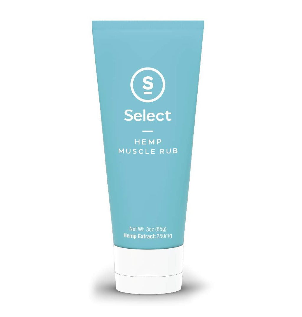 Select S Hemp Muscle Rub - Hemp Rub 3oz, 250m - TrustMedUSA