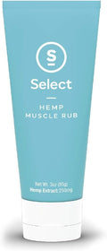 Select S Hemp Muscle Rub - Hemp Rub 3oz, 250m - TrustMedUSA