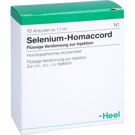 SELENIUM HOMACCORD 10 x 1.1 ml - TrustMedUSA