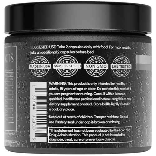 Self Obsessed Masculine Vitality & Testosterone Support - 10-in-1 Complex with Shilajit, Tongkat Ali, & Fadogia Agrestis - 120 Capsules, 2 Month Supply (120 Count (Pack of 1), Self Obsessed) - TrustMedUSA