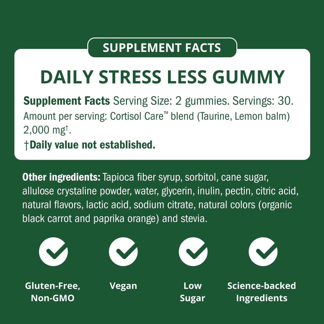 Semaine Stress Less Gummy with Cortisol Care™ 60 Count – Daily Support for Stress, Mood & Sleep - TrustMedUSA