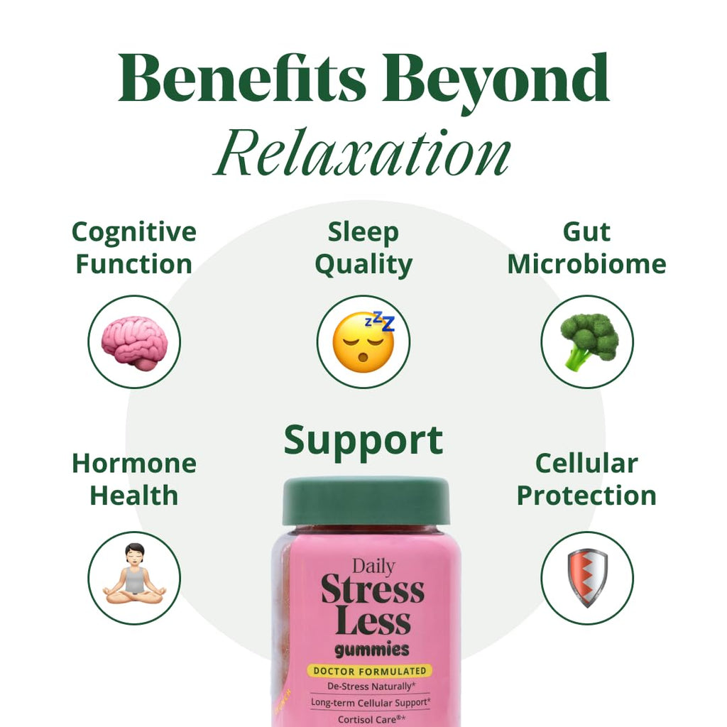 Semaine Stress Less Gummy with Cortisol Care™ 60 Count – Daily Support for Stress, Mood & Sleep - TrustMedUSA