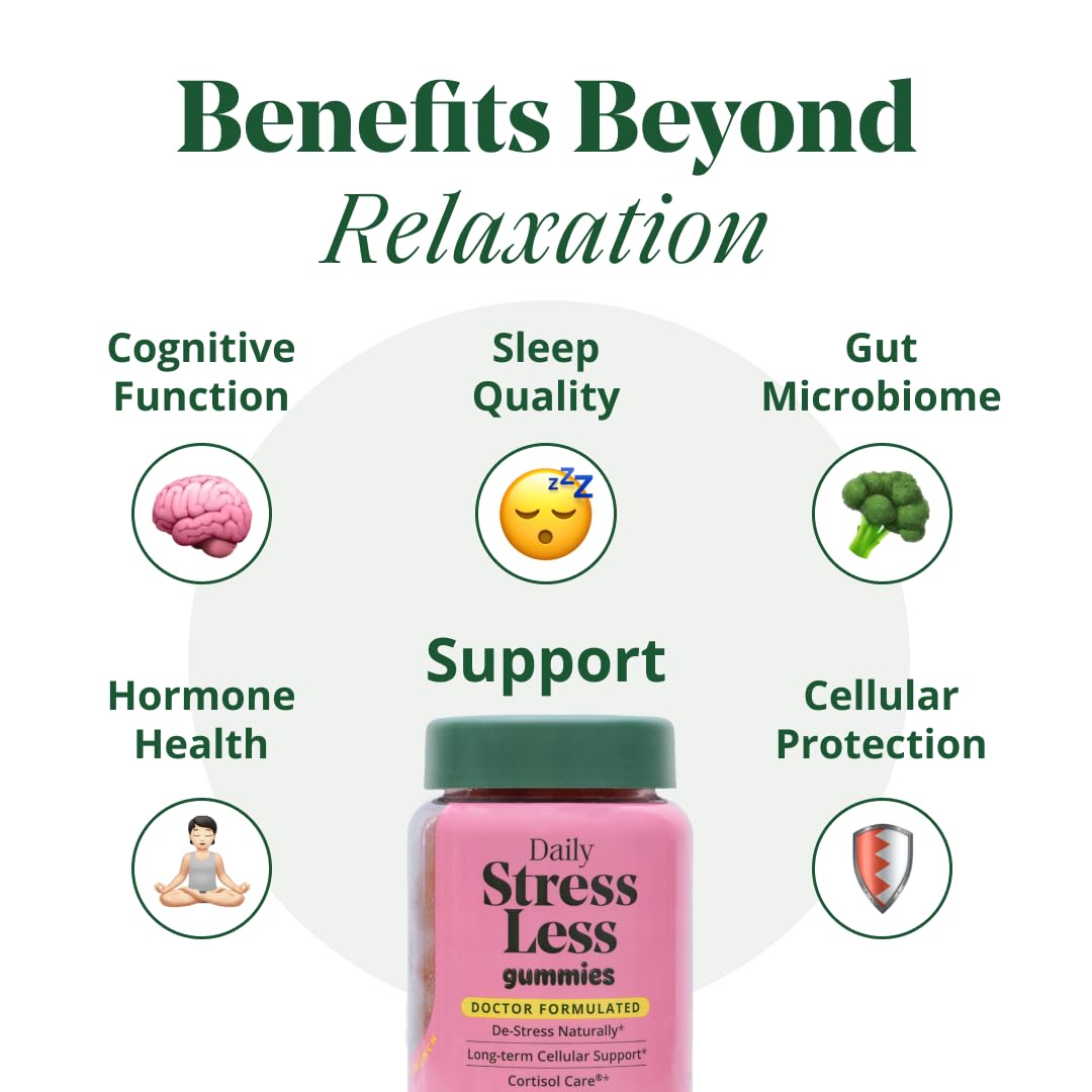 Semaine Stress Less Gummy with Cortisol Care™ 60 Count – Daily Support for Stress, Mood & Sleep - TrustMedUSA