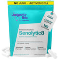 Senolytic Anti-Aging Supplement | Fisetin, Quercetin,NAC, Gamma Tocotrienols | 8-in-1 Cellular Regeneration & Longevity Formula | Boost Energy, Mental Clarity & Healthspan | 120 Vegan Capsules - TrustMedUSA