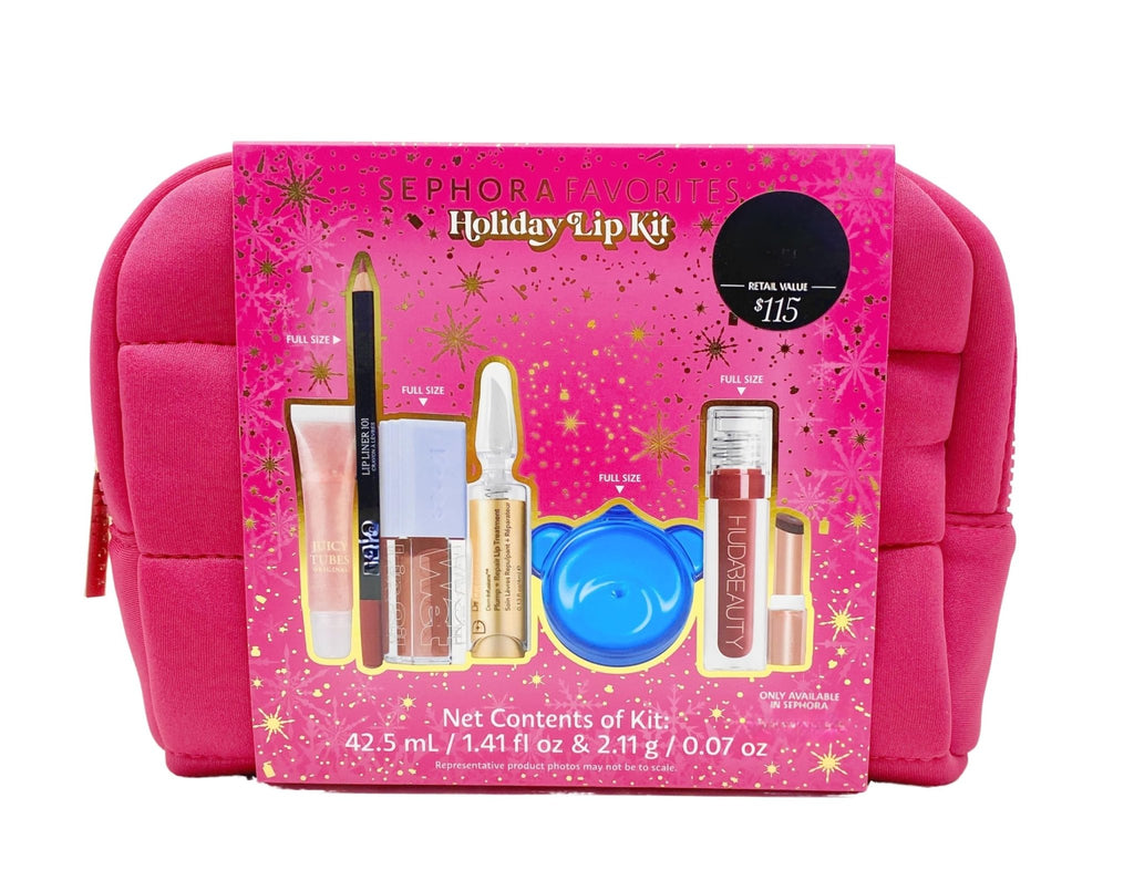 SEPHORA Favorite Holiday Lip Kit - 7 Piece - TrustMedUSA