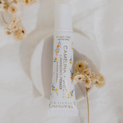 Seraphine Botanicals Camelina + Strobe - Luminizing Primer Glow-Enhancing Formula 15 ml/ 0.50 oz - TrustMedUSA