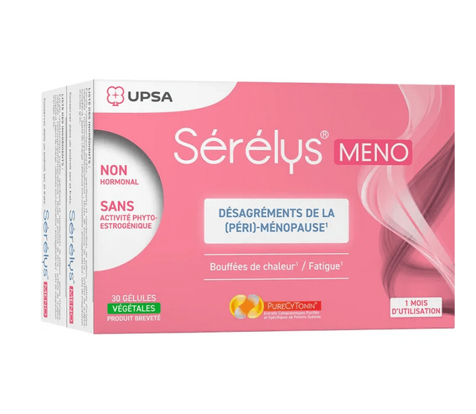 Serelys Meno Menopause vegetarian capsules - TrustMedUSA