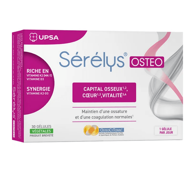 Sérélys Ostéo Capital Osseux 30 vegetarian capsules - TrustMedUSA
