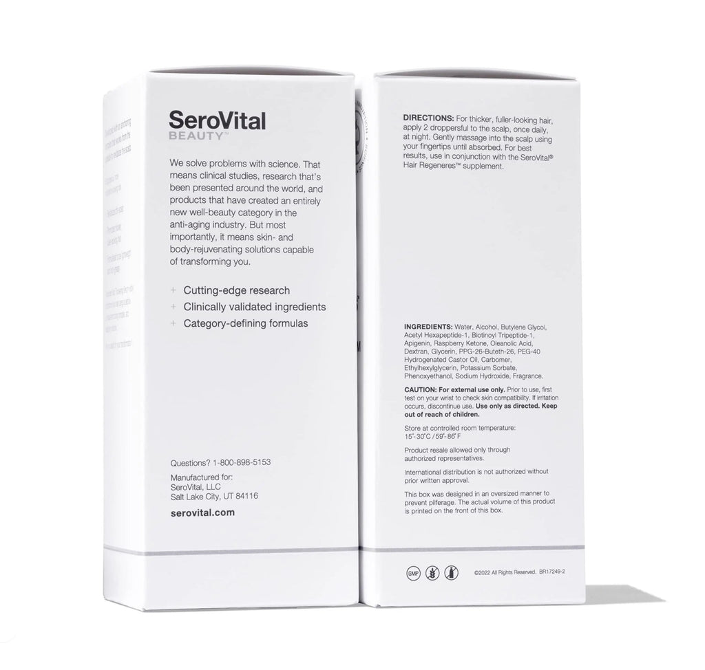 Serovital Advanced Hair Thickening Serum, 2 Oz - TrustMedUSA