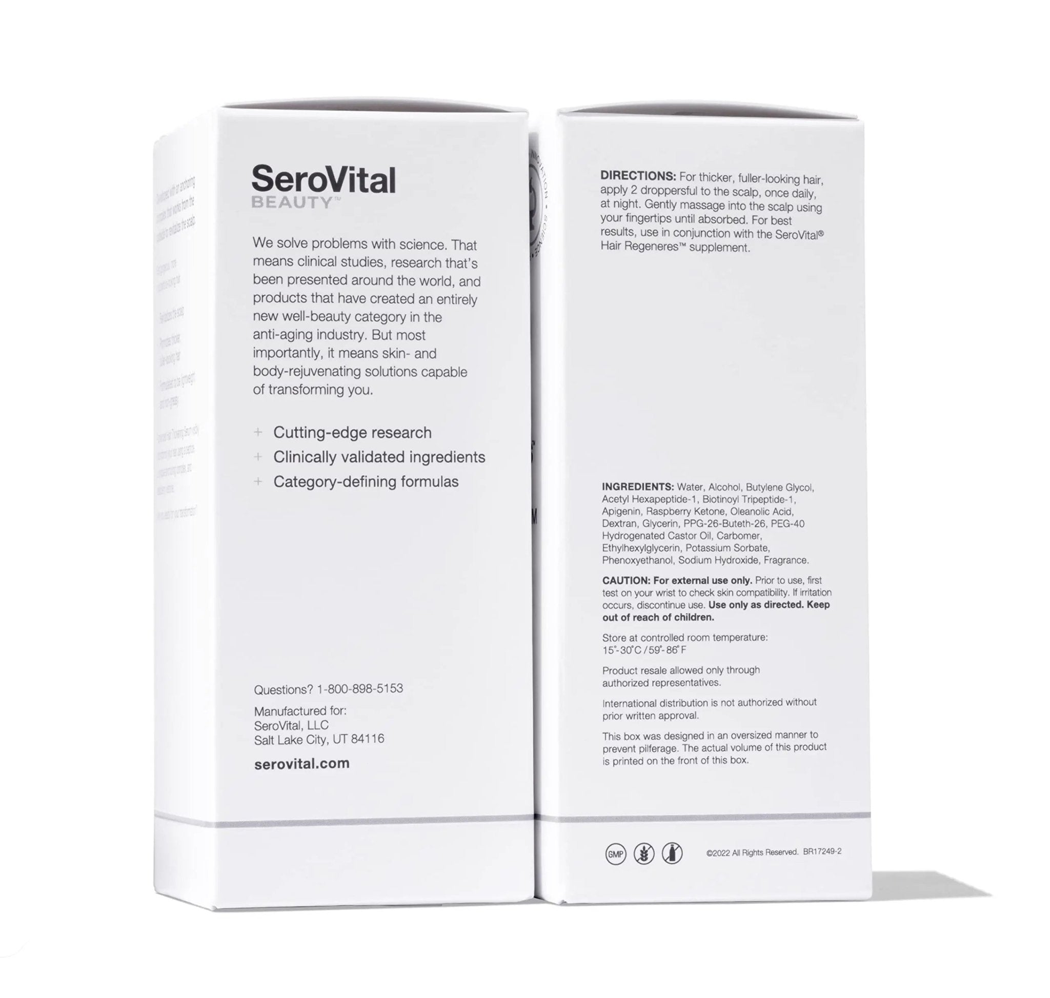 Serovital Advanced Hair Thickening Serum, 2 Oz - TrustMedUSA
