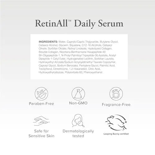 SeroVital Beauty RetinAll Daily Serum – Redefining Retinol – Retinoid Skin Serum - TrustMedUSA