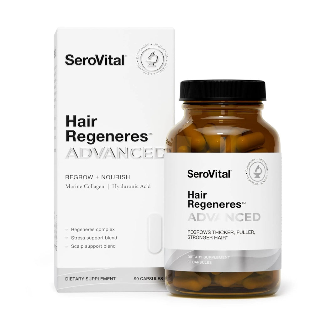 SeroVital Hair Regeneres Advanced, 90 Capsules, 30-Day Supply - TrustMedUSA