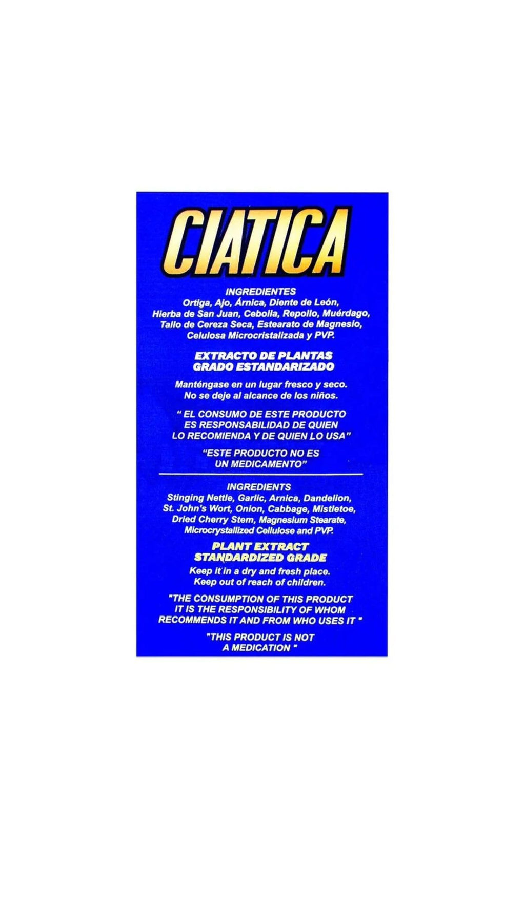 Set con Suplemento Ciatico Tratamiento Nervio Plus 60 Capsulas + Gel Extra Fuerte Ciatica 250 grs. Natural de Mexico/Entumecimiento, Hormigueo, Ardor, Dolor Nervioso, Alfileres o Agujas. (2) - TrustMedUSA