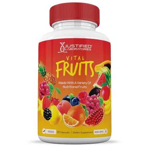 (Set of 2) Vital Fruits and Veggies Supplement Red & Green Superfoods Whole Food - TrustMedUSA