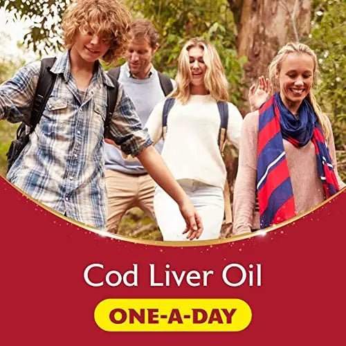 Seven Seas Cod Liver Oil Tablets With Omega-3, Fish Oil, One A Day, 4 Months Supply - TrustMedUSA