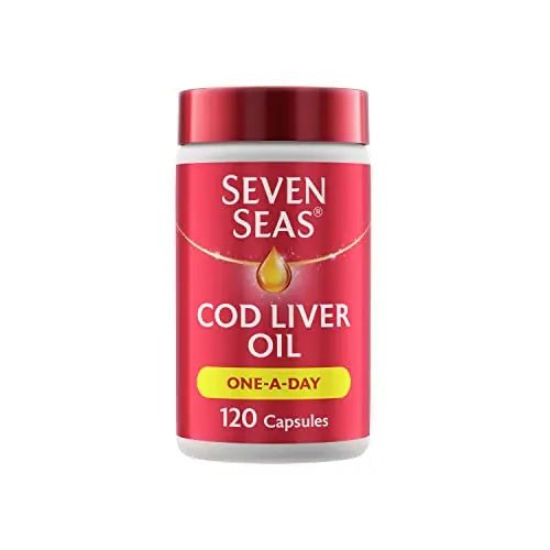 Seven Seas Cod Liver Oil Tablets With Omega-3, Fish Oil, One A Day, 4 Months Supply - TrustMedUSA
