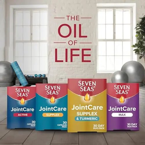 Seven Seas JointCare Supplex & Turmeric, With Glucosamine, Omega-3, Vitamins C and D - TrustMedUSA