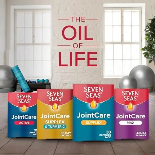Seven Seas JointCare Supplex, With Glucosamine, Omega-3, Vitamins C, D and E - TrustMedUSA