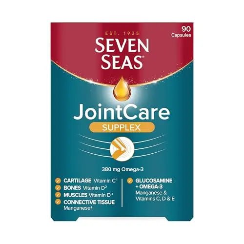 Seven Seas JointCare Supplex, With Glucosamine, Omega-3, Vitamins C, D and E - TrustMedUSA