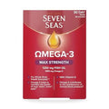 Seven Seas Omega-3 Fish Oil, Max Strength, Omega 3 + Vitamin D For Whole Body Health - TrustMedUSA
