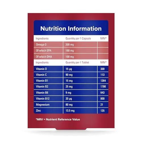 Seven Seas Omega-3 & Multivitamins Man, With B Vitamins and Magnesium, 30-Day Duo - TrustMedUSA