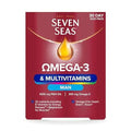 Seven Seas Omega-3 & Multivitamins Man, With B Vitamins and Magnesium, 30-Day Duo - TrustMedUSA