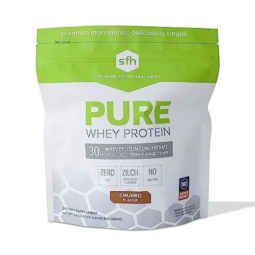 SFH Pure Whey Protein Powder Best Tasting 100% Grass Fed Whey | All Natural - TrustMedUSA