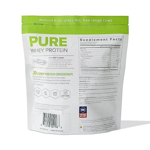 SFH Pure Whey Protein Powder Best Tasting 100% Grass Fed Whey | All Natural - TrustMedUSA
