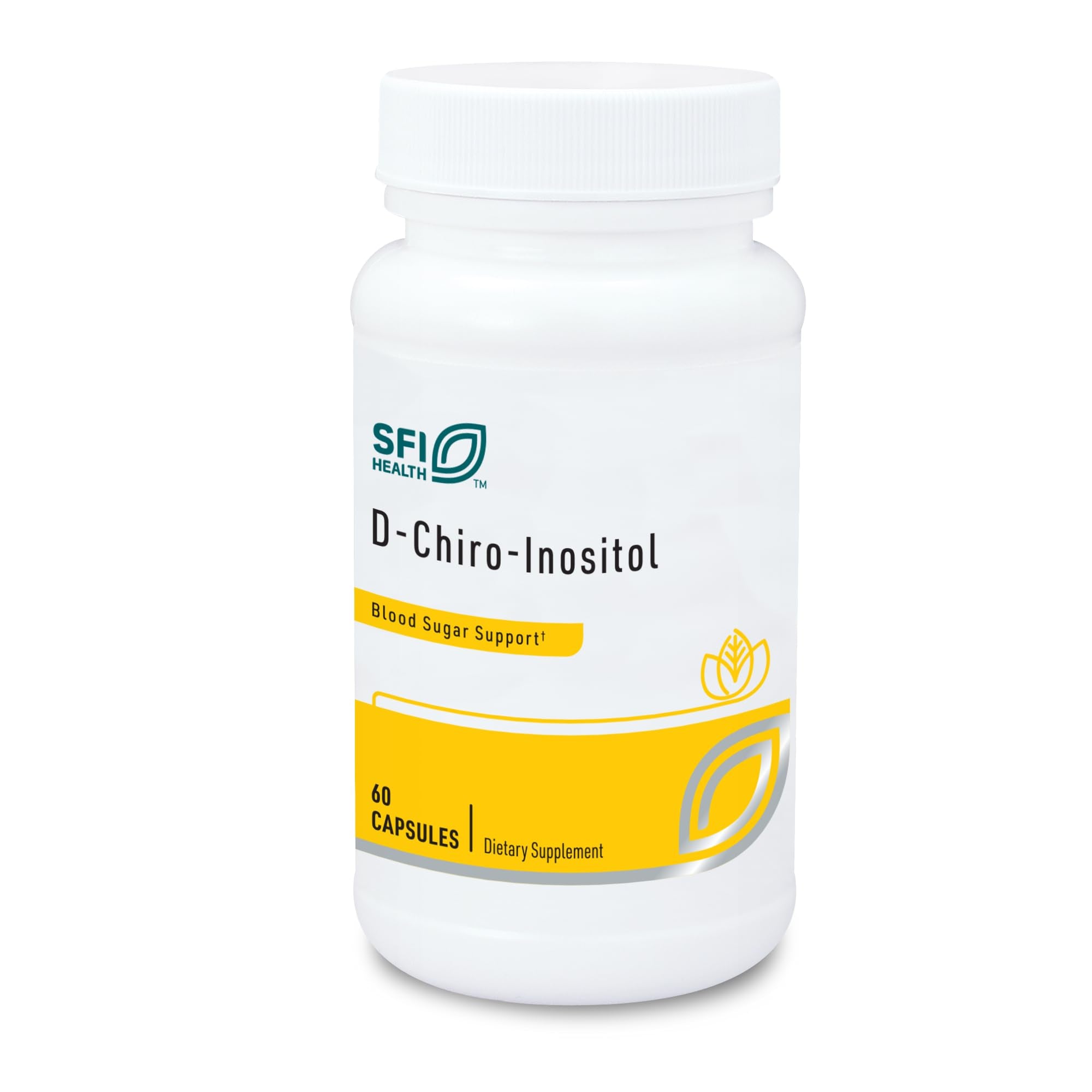 SFI Health Klaire Labs D-Chiro-Inositol - 150 Milligrams Hypoallergenic Supplement (60 Capsules) - TrustMedUSA