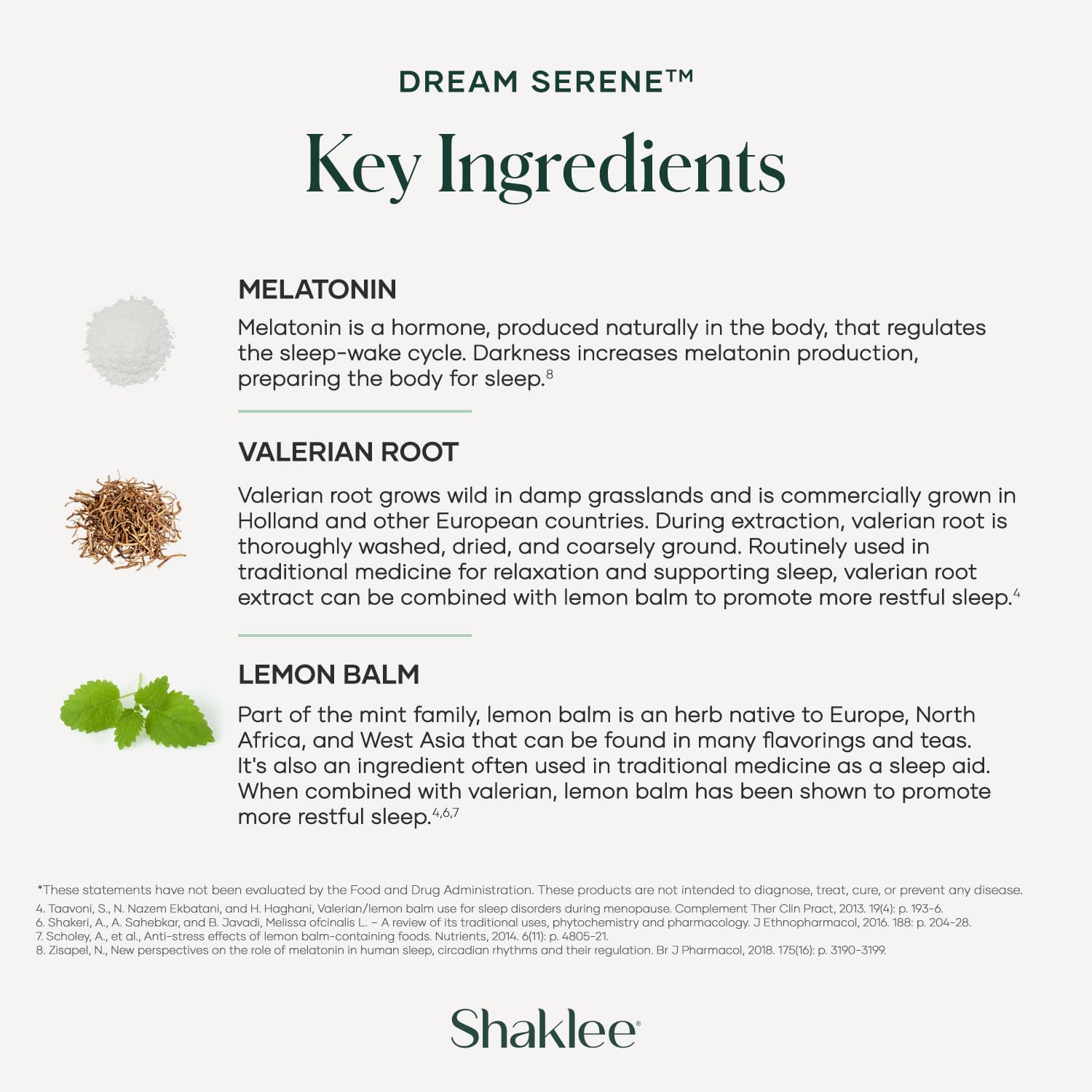 Shaklee - Dream Serene™ Melatonin Sleep Aid - Fall Asleep Faster, Wake Up Refreshed - with Melatonin, Valerian, Lemon Balm, L-Theanine - for Ultimate Beauty Sleep - 30 Softgels - TrustMedUSA