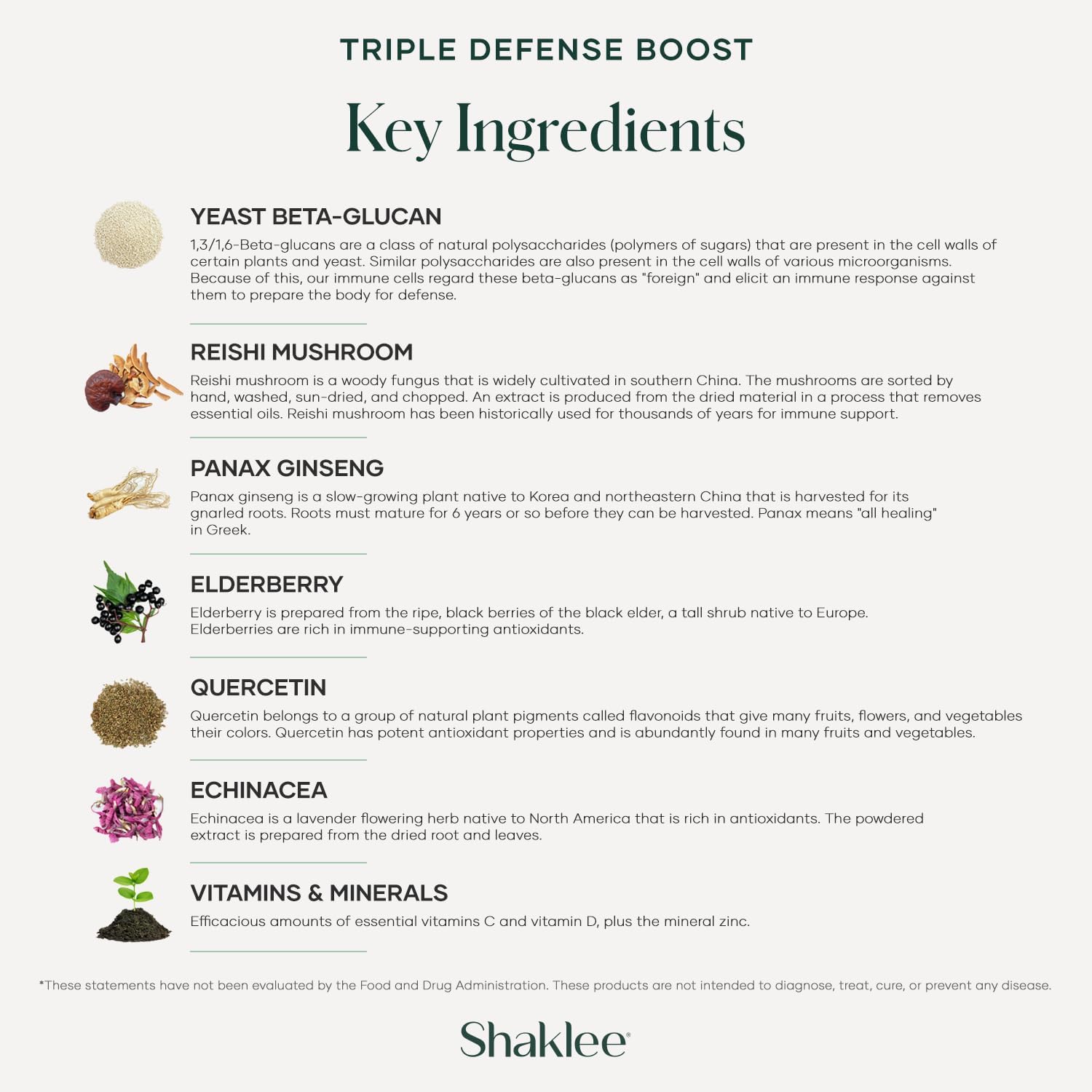 Shaklee - Triple Defense Boost - 20 Servings - TrustMedUSA