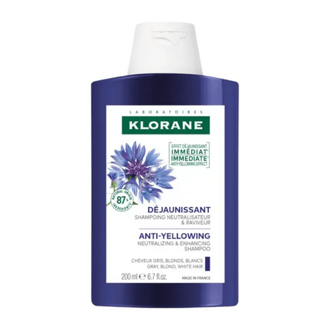 Shampoo with centaury - anti-yellowing KLORANE - TrustMedUSA