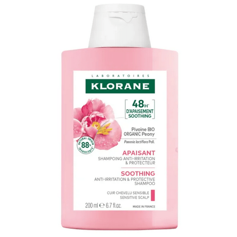 Shampoo with peony - soothing - Laboratoire KLORANE - TrustMedUSA