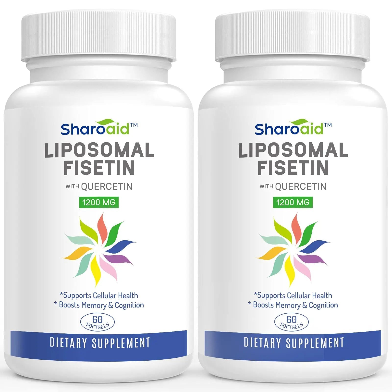 Sharoaid Liposomal Fisetin with Quercetin Supplements 1200 mg per Serving - TrustMedUSA
