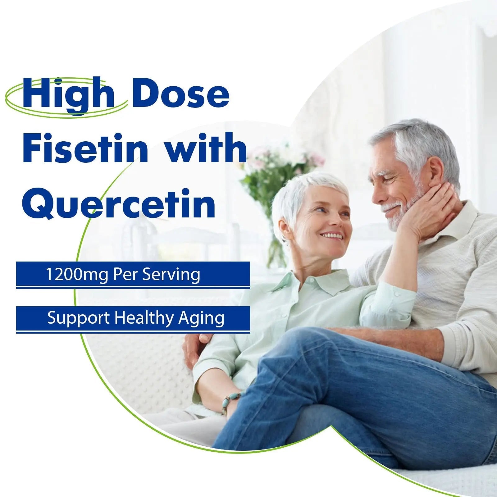 Sharoaid Liposomal Fisetin with Quercetin Supplements 1200 mg per Serving,High Absorpti - TrustMedUSA