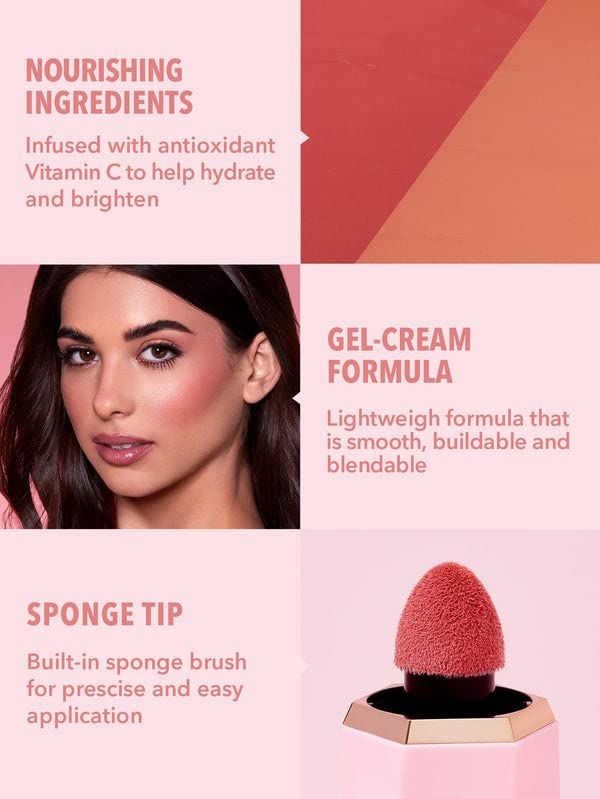 SHEGLAM Color Bloom Liquid Blush Makeup for Cheeks Matte Finish - Love Cake - TrustMedUSA