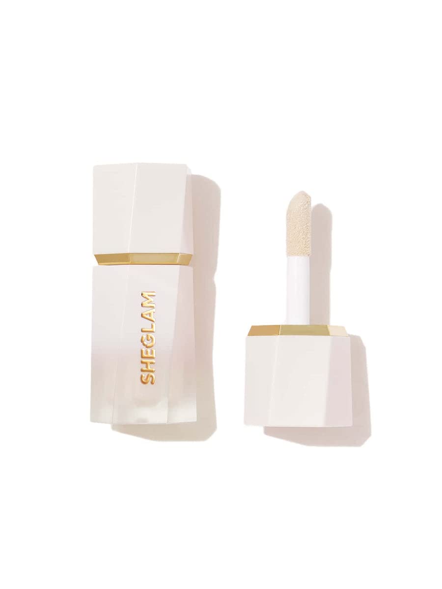 SHEGLAM Glow Bloom Liquid Waterproof Highlighter Long Lasting Cream Highlighter with Shimmer Dewy Finish - Vanilla Frost - TrustMedUSA