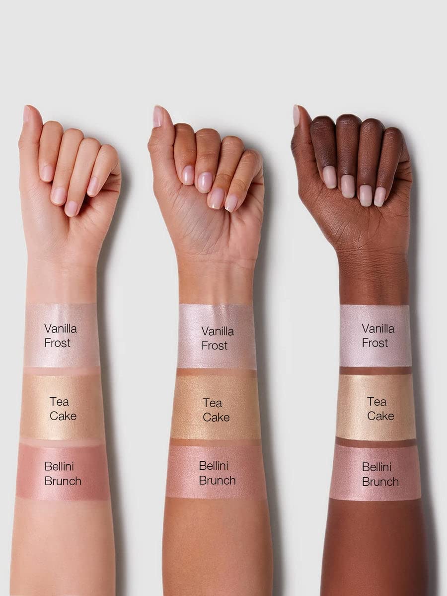 SHEGLAM Glow Bloom Liquid Waterproof Highlighter Long Lasting Cream Highlighter with Shimmer Dewy Finish - Vanilla Frost - TrustMedUSA