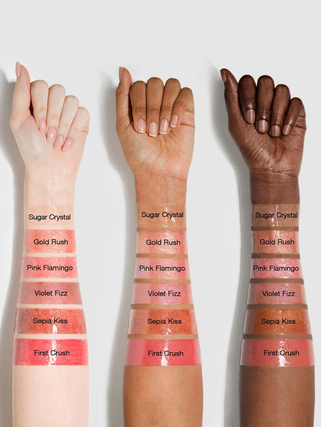 SHEGLAM Pout-Perfect Moisturizing Solid Lip Gloss Shimmer Lip Plumper - Violet Fizz - TrustMedUSA