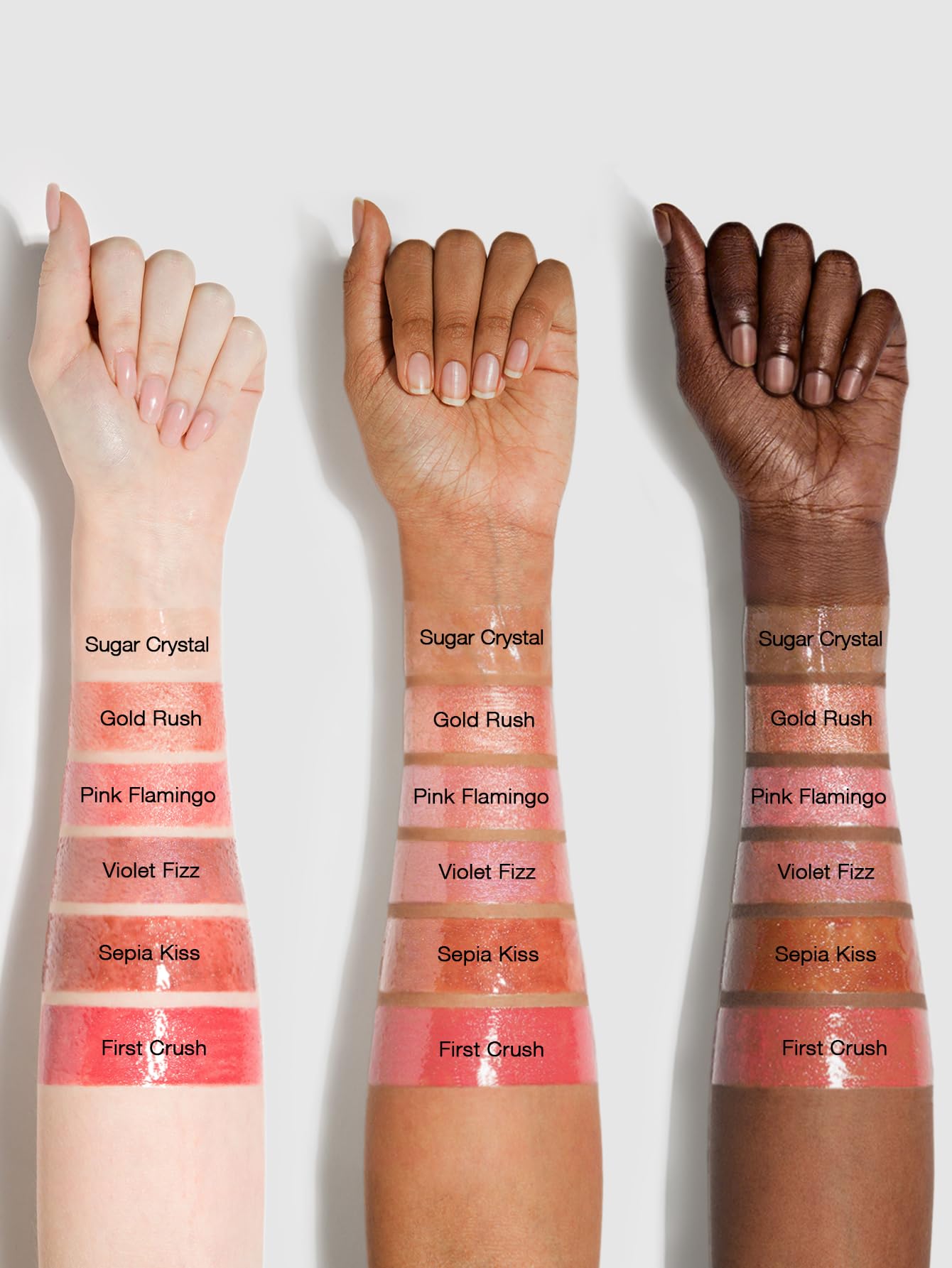 SHEGLAM Pout-Perfect Moisturizing Solid Lip Gloss Shimmer Lip Plumper - Violet Fizz - TrustMedUSA